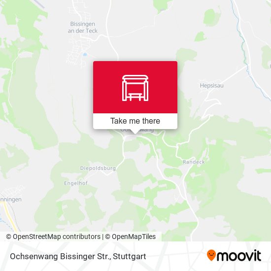 Карта Ochsenwang Bissinger Str.