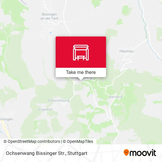 Карта Ochsenwang Bissinger Str.