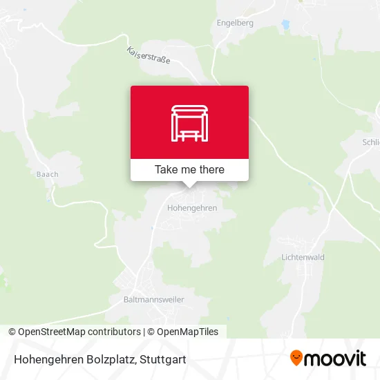 Карта Hohengehren Bolzplatz