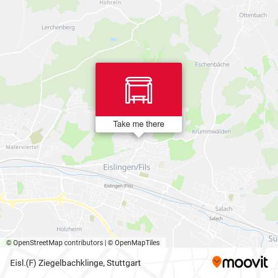 Карта Eisl.(F) Ziegelbachklinge