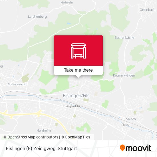 Eislingen (F) Zeisigweg map