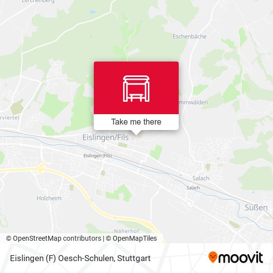 Eislingen (F) Oesch-Schulen map