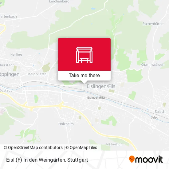 Карта Eisl.(F) In den Weingärten