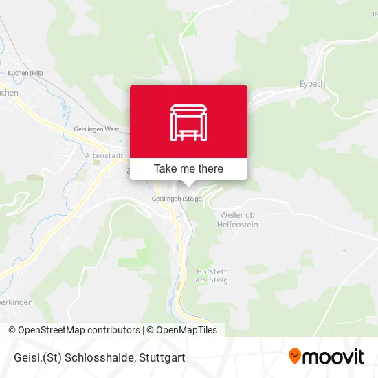 Карта Geisl.(St) Schlosshalde