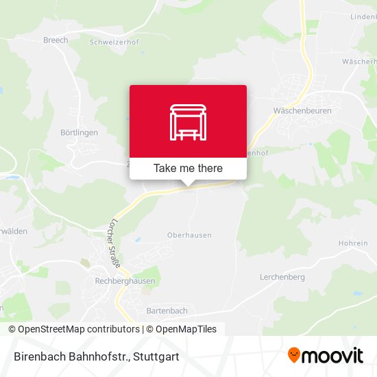Birenbach Bahnhofstr. map