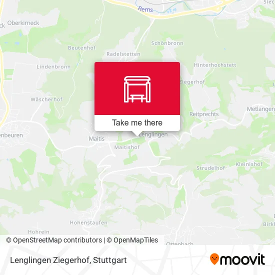 Карта Lenglingen Ziegerhof