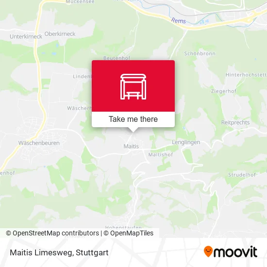 Карта Maitis Limesweg