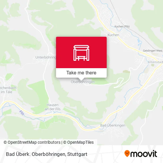 Карта Bad Überk. Oberböhringen