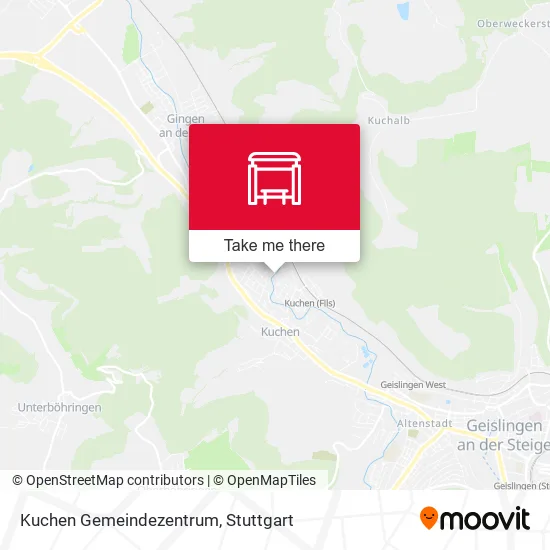 Карта Kuchen Gemeindezentrum