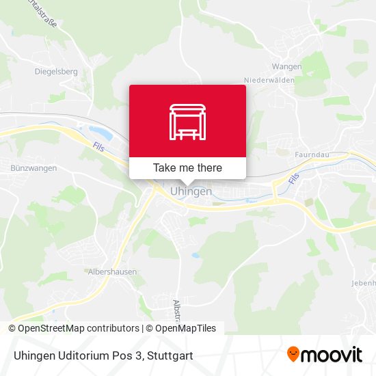 Карта Uhingen Uditorium Pos 3