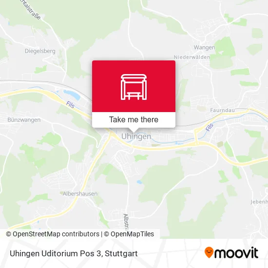 Карта Uhingen Uditorium Pos 3