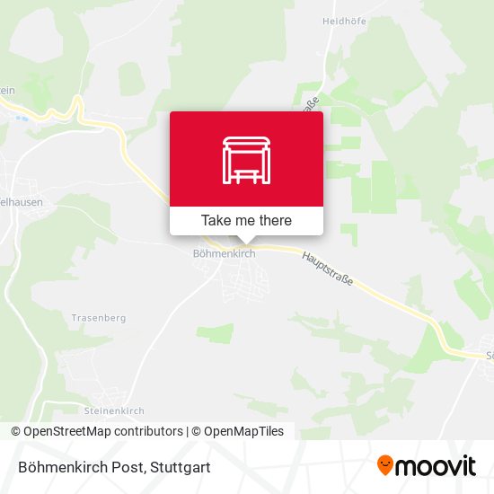 Карта Böhmenkirch Post