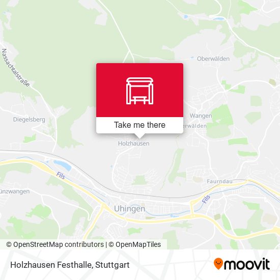 Holzhausen Festhalle map