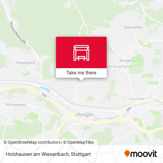 Карта Holzhausen am Wiesenbach