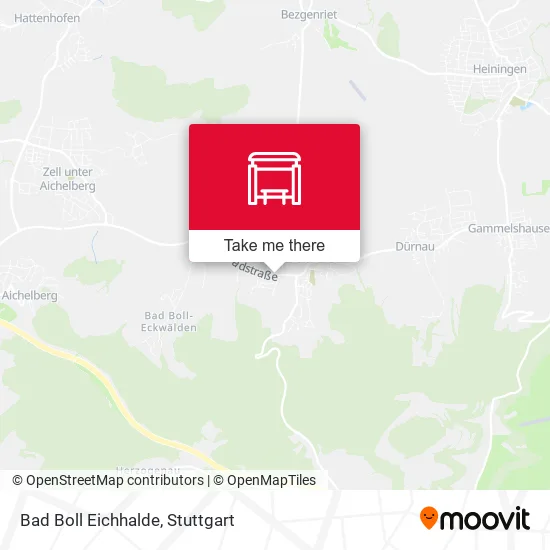 Карта Bad Boll Eichhalde