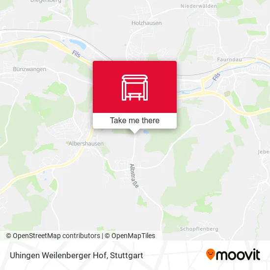 Карта Uhingen Weilenberger Hof