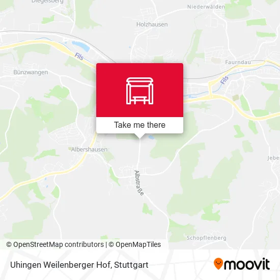 Карта Uhingen Weilenberger Hof