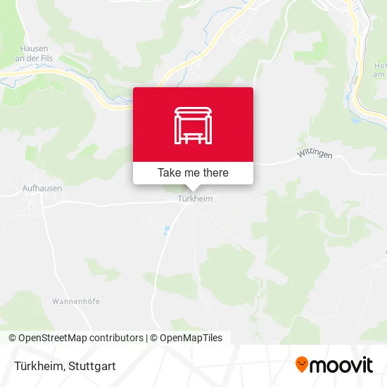 Карта Türkheim