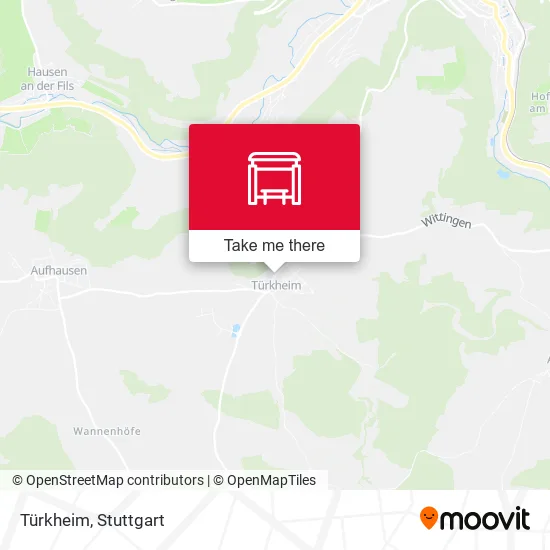 Карта Türkheim