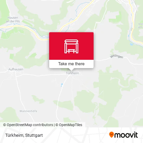 Карта Türkheim