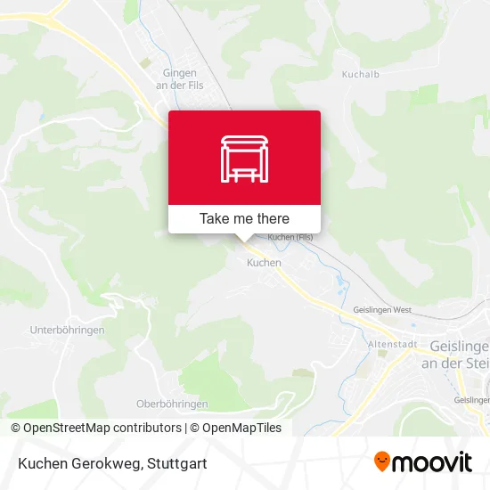 Карта Kuchen Gerokweg