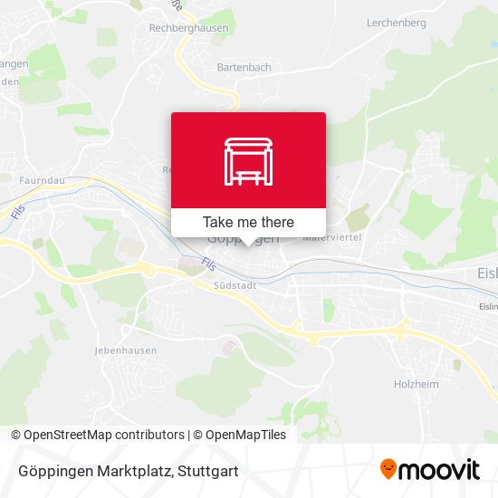 Göppingen Marktplatz map
