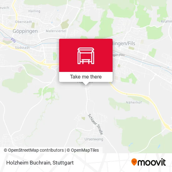 Карта Holzheim Buchrain