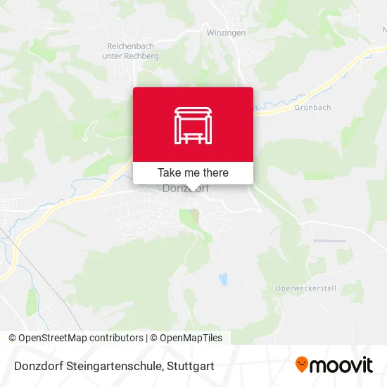 Карта Donzdorf Steingartenschule