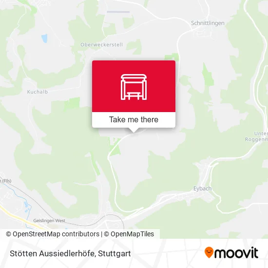 Карта Stötten Aussiedlerhöfe