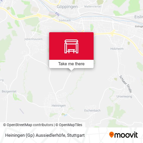 Heiningen (Gp) Aussiedlerhöfe map