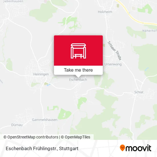Карта Eschenbach Frühlingstr.