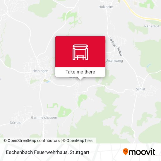 Eschenbach Feuerwehrhaus map