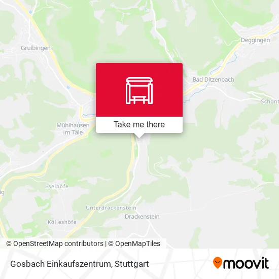 Карта Gosbach Einkaufszentrum