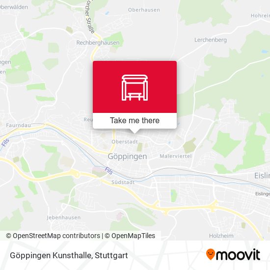 Göppingen Kunsthalle map
