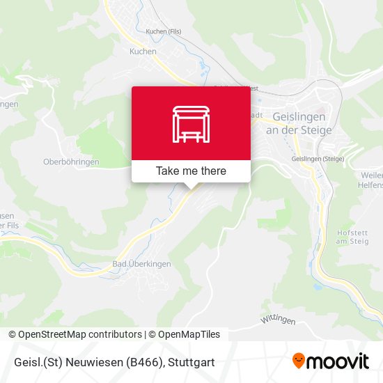 Geisl.(St) Neuwiesen (B466) map
