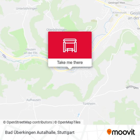 Bad Überkingen Autalhalle map