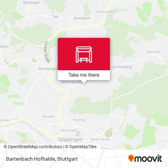 Карта Bartenbach Hofhalde