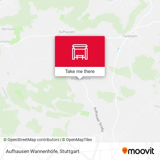 Карта Aufhausen Wannenhöfe