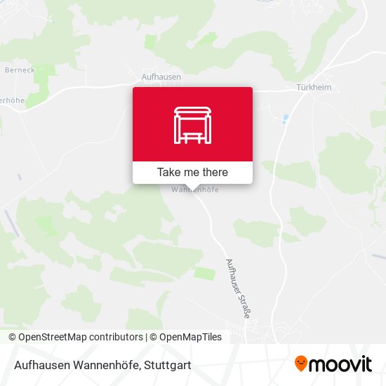 Aufhausen Wannenhöfe map