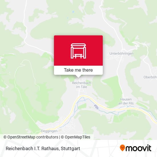 Reichenbach I.T. Rathaus map