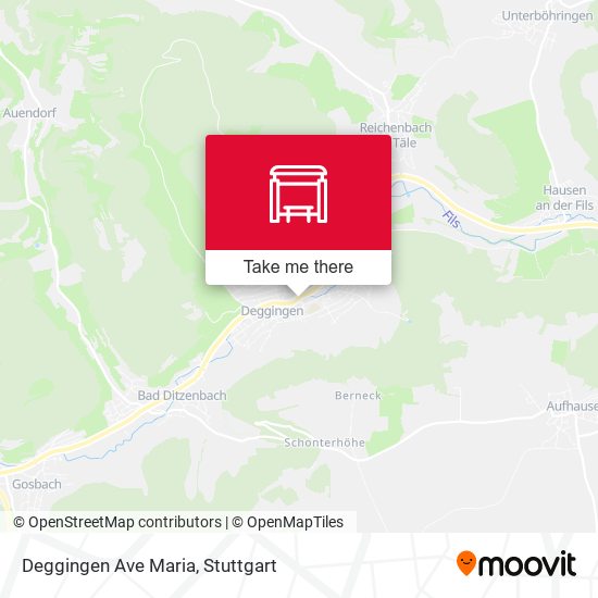 Карта Deggingen Ave Maria