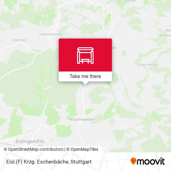 Карта Eisl.(F) Krzg. Eschenbäche