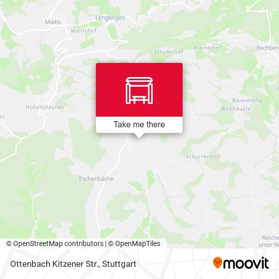 Карта Ottenbach Kitzener Str.