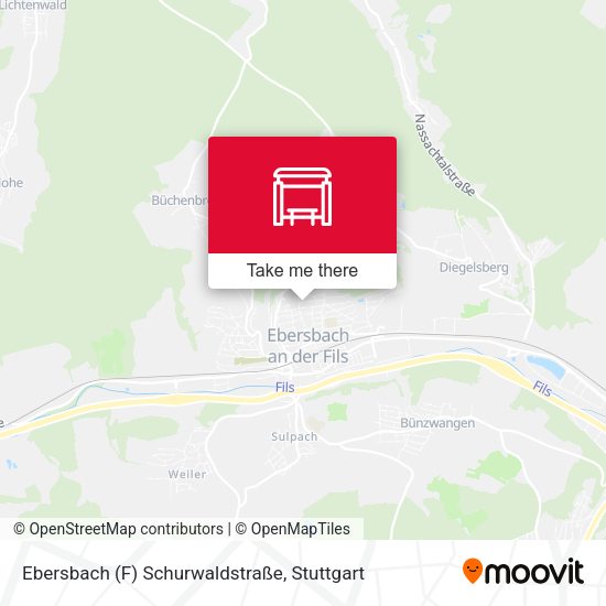 Ebersbach (F) Schurwaldstraße map