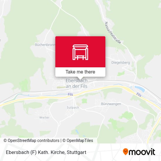 Ebersbach (F) Kath. Kirche map