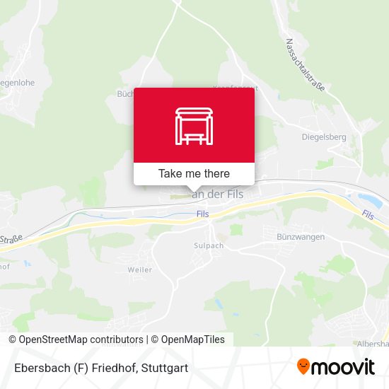 Ebersbach (F) Friedhof map