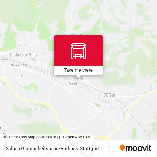 Карта Salach Gesundheitshaus/Rathaus