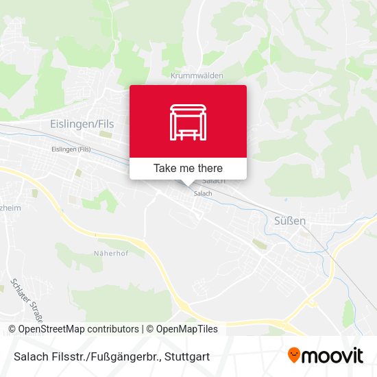 Salach Filsstr./Fußgängerbr. map