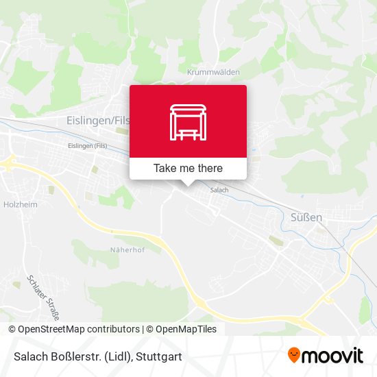 Salach Boßlerstr. (Lidl) map