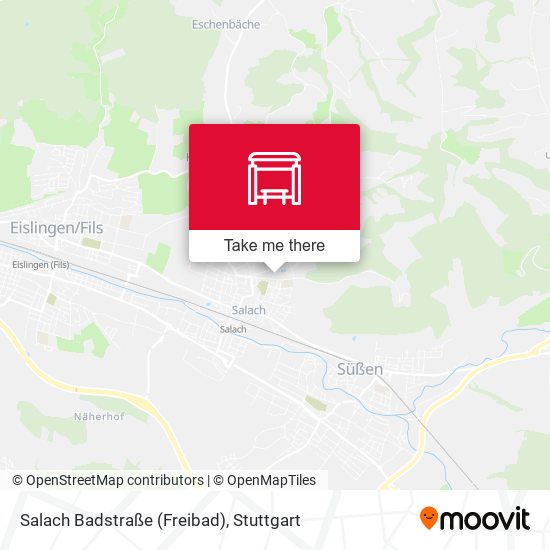 Salach Badstraße (Freibad) map